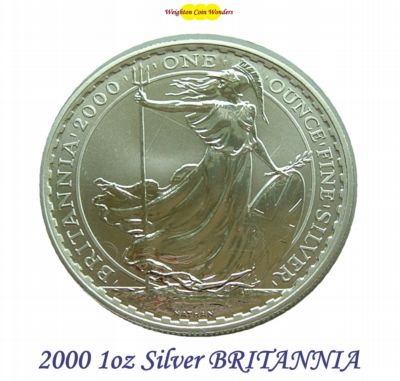 2000 1oz Silver BRITANNIA